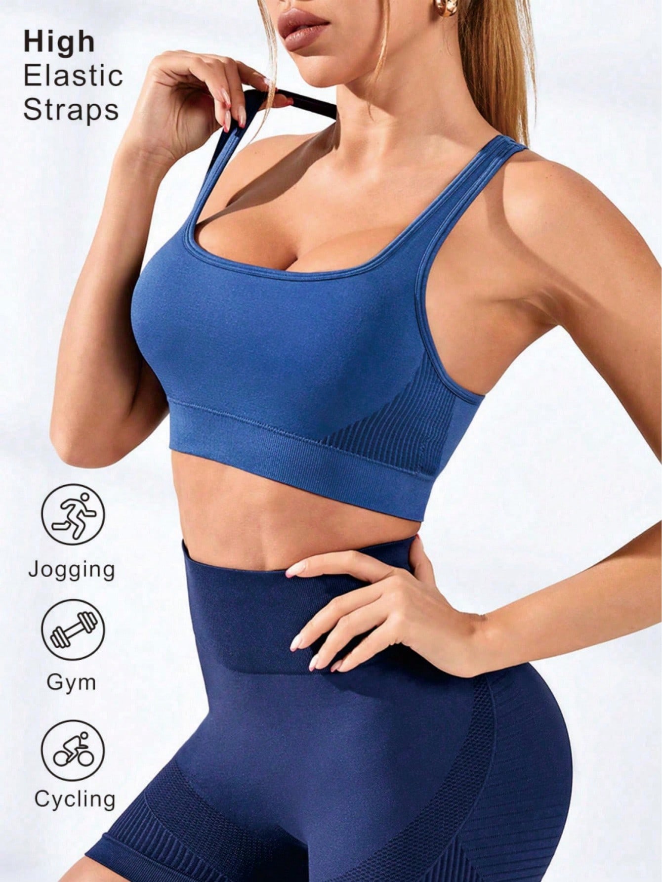 Women's Racerback Sports Bra S - Seamless Ribbed Workout Tank Top review and price