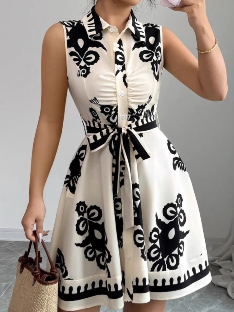 Summer New Fashion Casual Dres - French Vintage Floral Midi Dress review and price