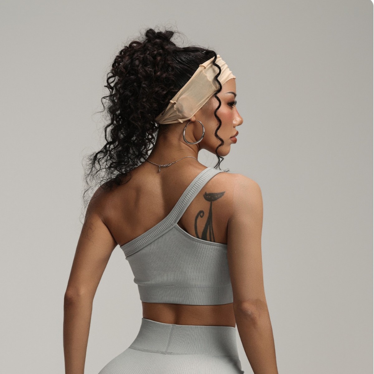 Women One Shoulder Ribbed Spor - Seamless Ribbed Workout Tank Top review and price
