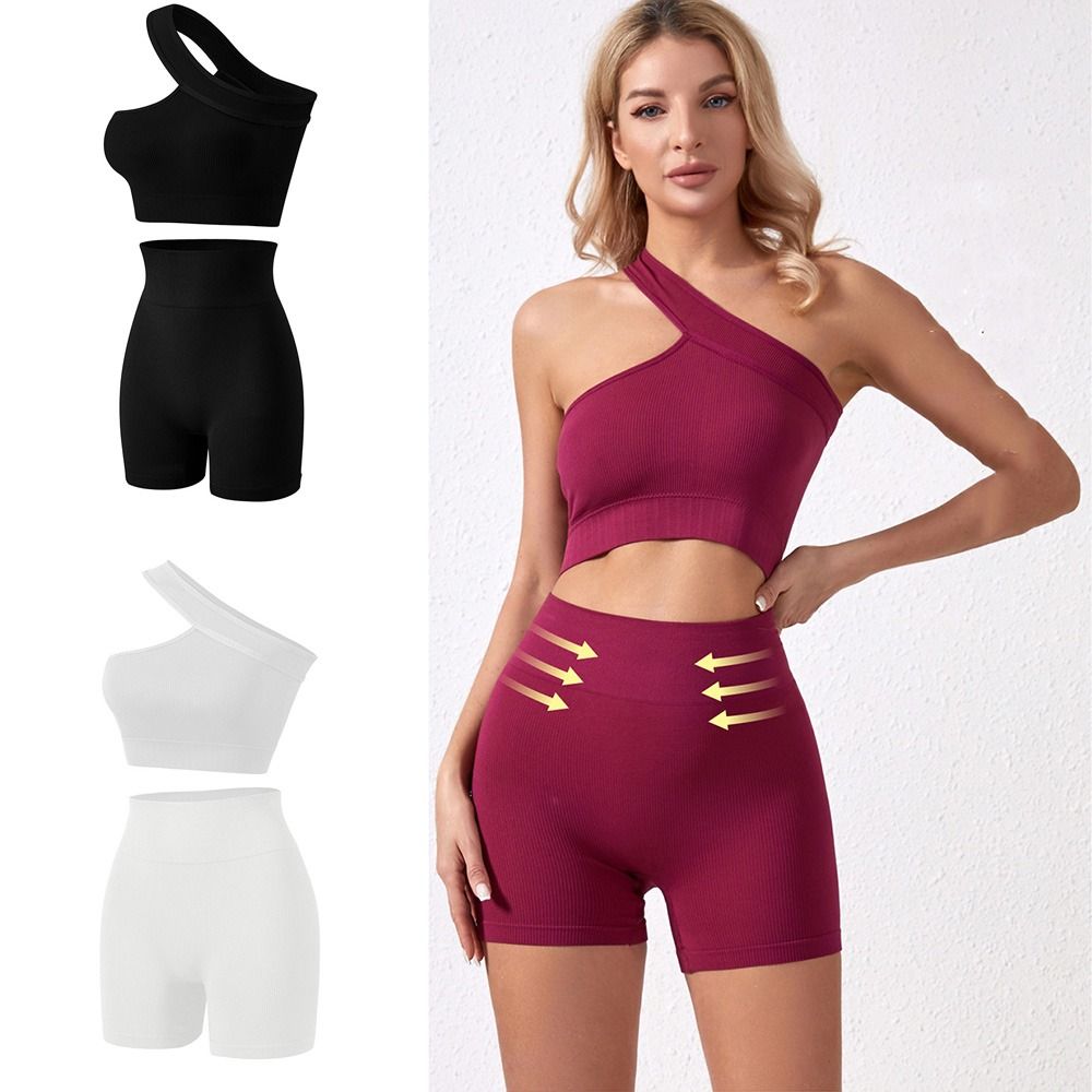 2Pcs Comfortable Seamless Wome - Seamless Ribbed Workout Tank Top review and price