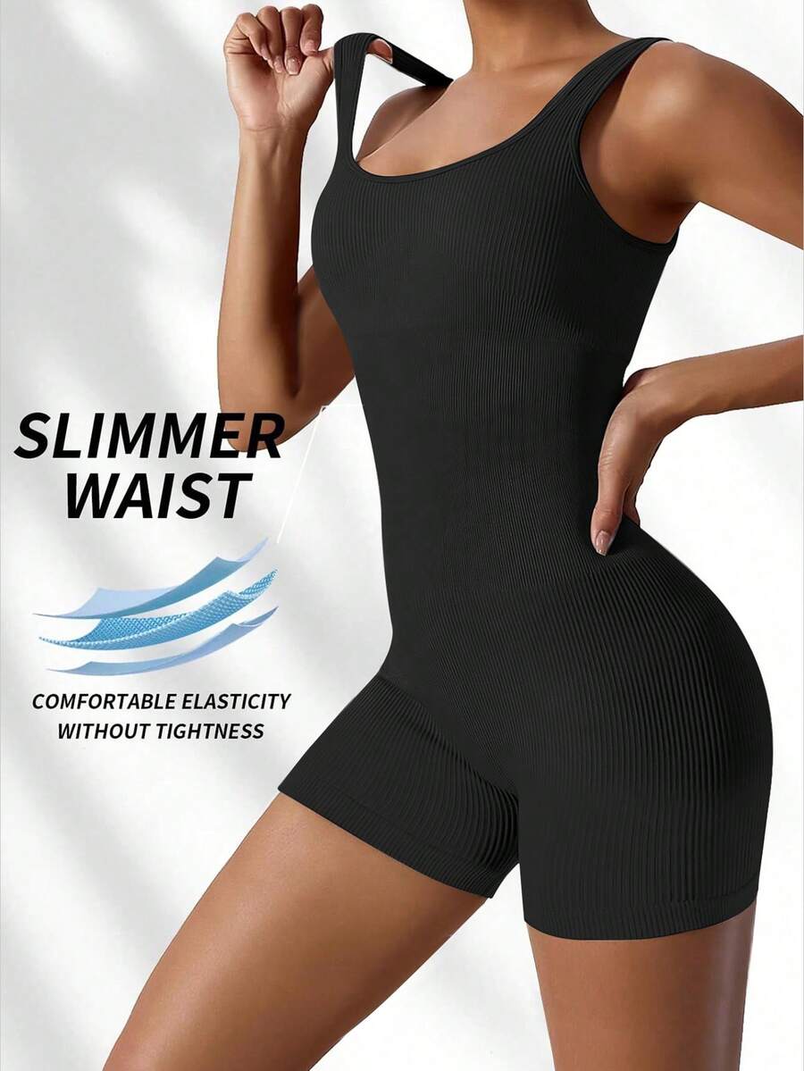 KIKIMINK Women's Jumpsuits Sea - Seamless Ribbed Workout Tank Top review and price