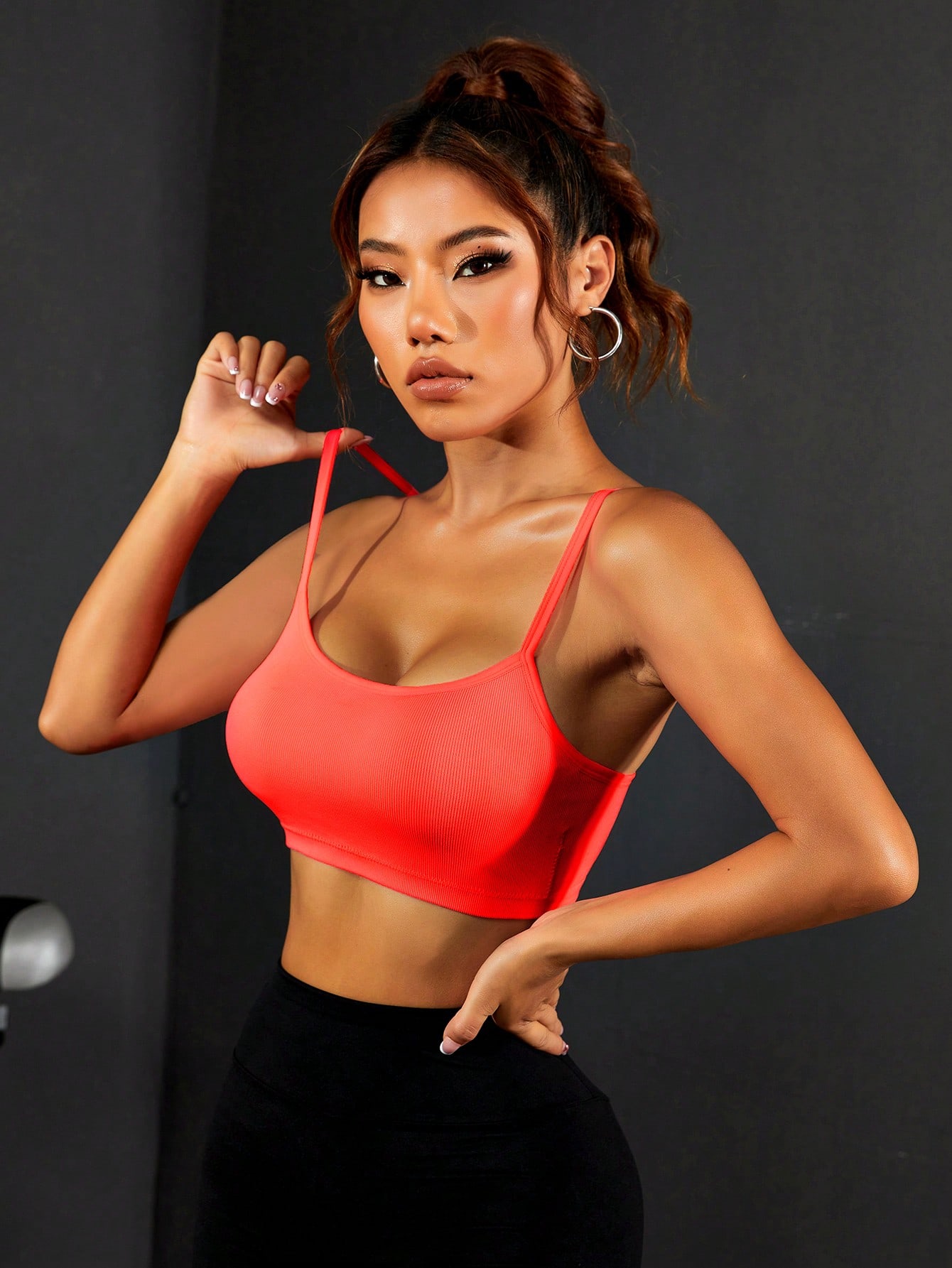 Women Ribbed Thin Strap Sports - Seamless Ribbed Workout Tank Top review and price