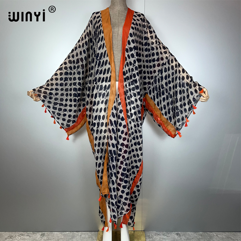 WINYI Summer Outfit Kimono Ame - Boho Summer Beach Maxi Dress review and price