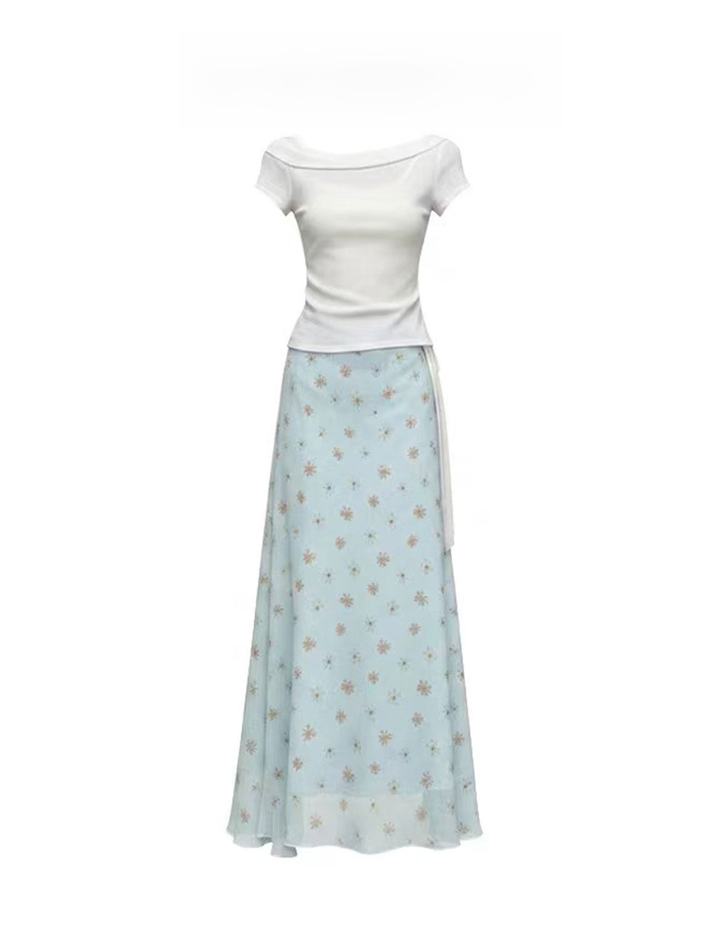 Korean Design A-Line Fish Tail - Korean Style A Line Shirt Dress review and price