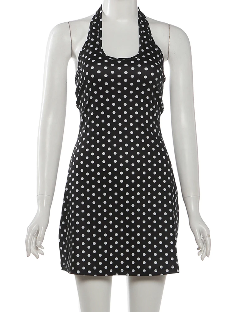 FDEY Trend Sexy Backless Dress - Y2K Backless Halter Mini Dress review and price
