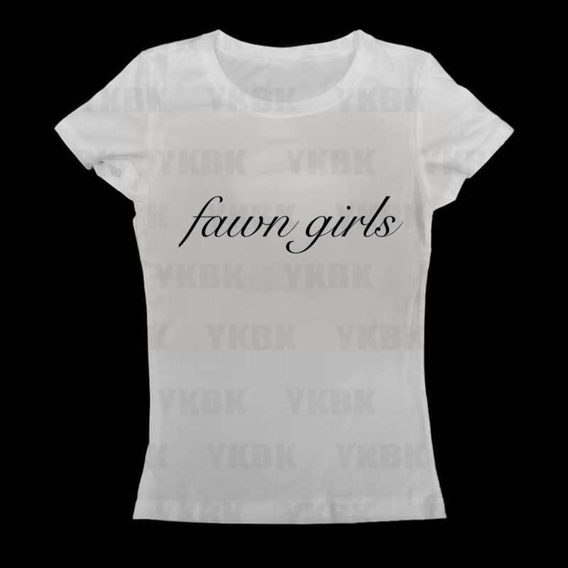 Y2K Letter Casual Clothes Emo  - Y2K Graphic Baby Tee Crop review and price
