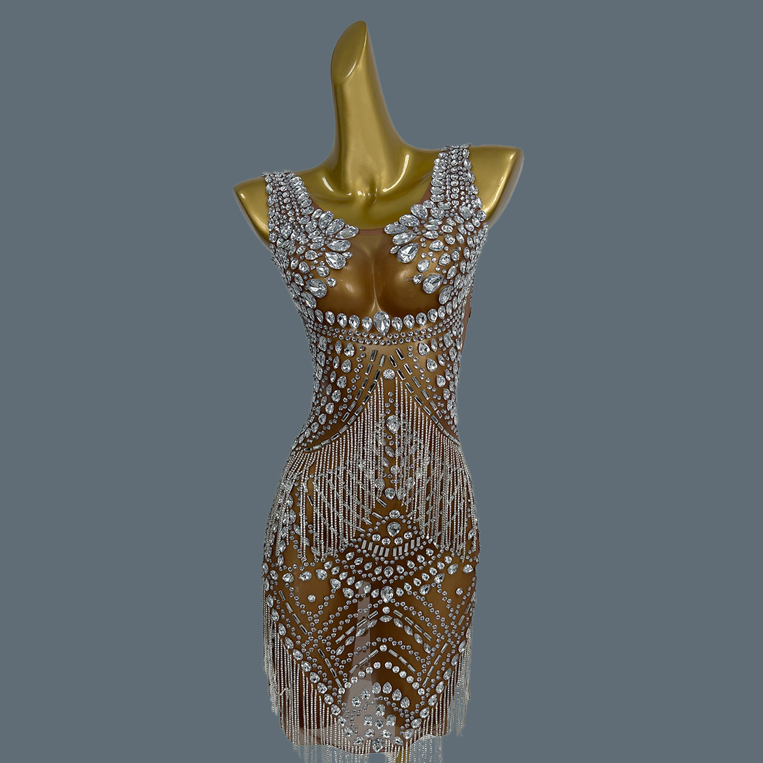 Sexy Evening Dresses For Women - Sparkly Rhinestone Club Party Dress review and price