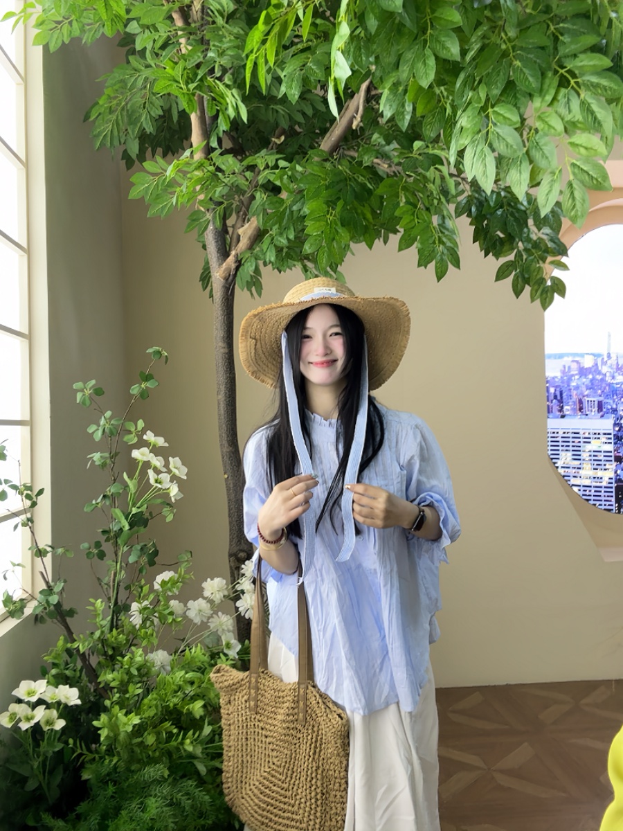 plus Size Women's Blue Bubble  - Korean Style A Line Shirt Dress review and price