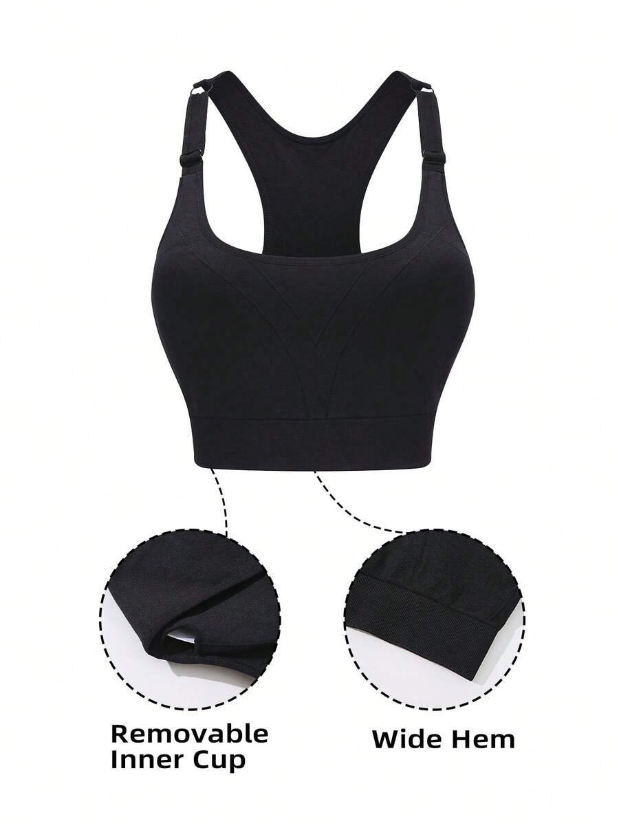 1Pcs Black Sport Solid Backles - Seamless Ribbed Workout Tank Top review and price