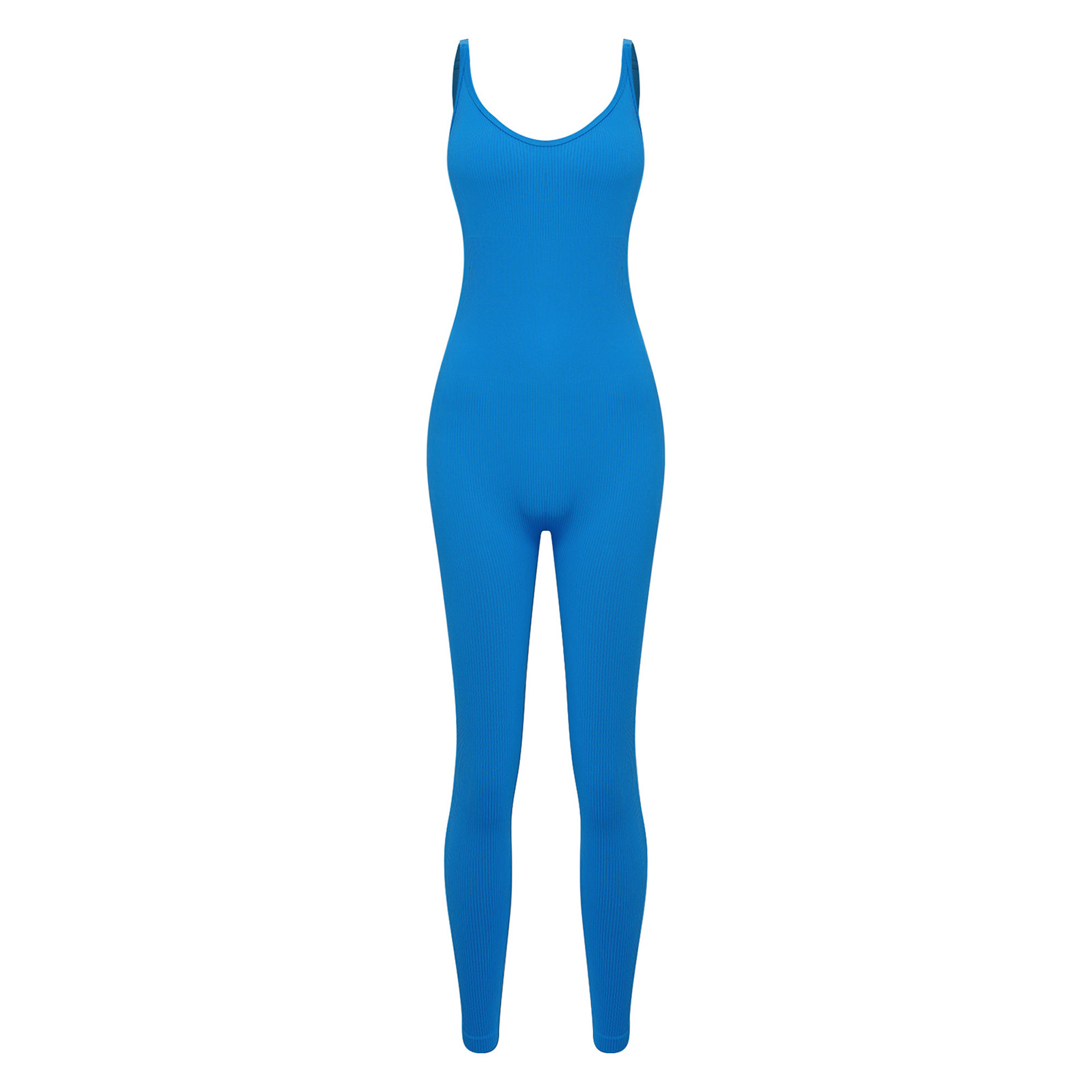 Women Yoga Workout Jumpsuit On - Seamless Ribbed Workout Tank Top review and price