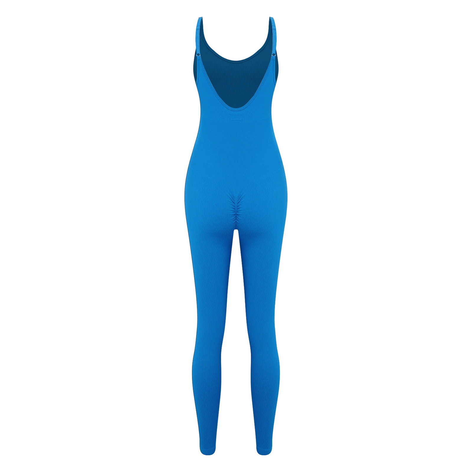Women Yoga Workout Jumpsuit On - Seamless Ribbed Workout Tank Top review and price
