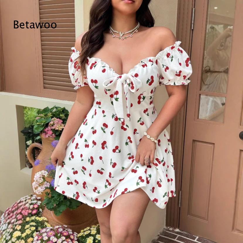 Women's Off Shoulder Floral Pr - Off Shoulder Puff Sleeve Sundress review and price