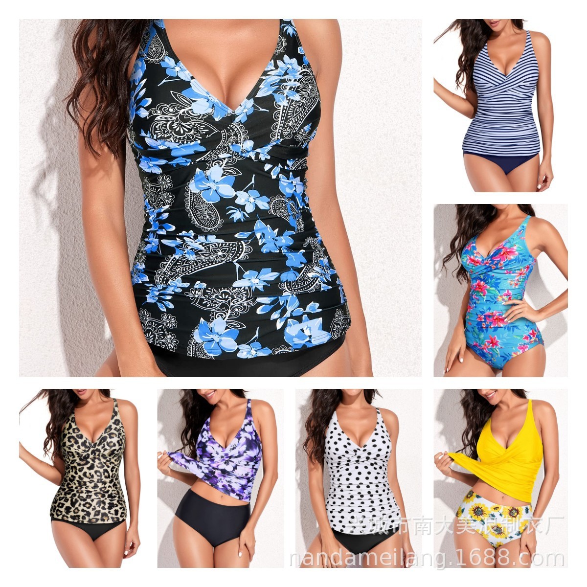 Swimwear Women Tankini Sleevel - Tops review and price