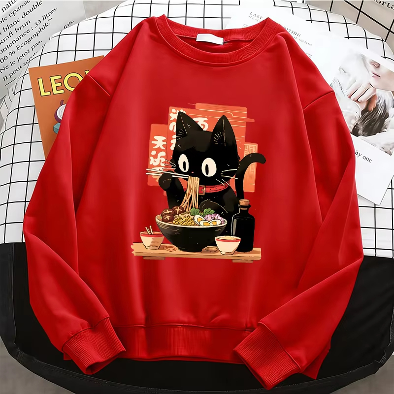 Funny Black Lamian Noodles Cat - Dresses review and price