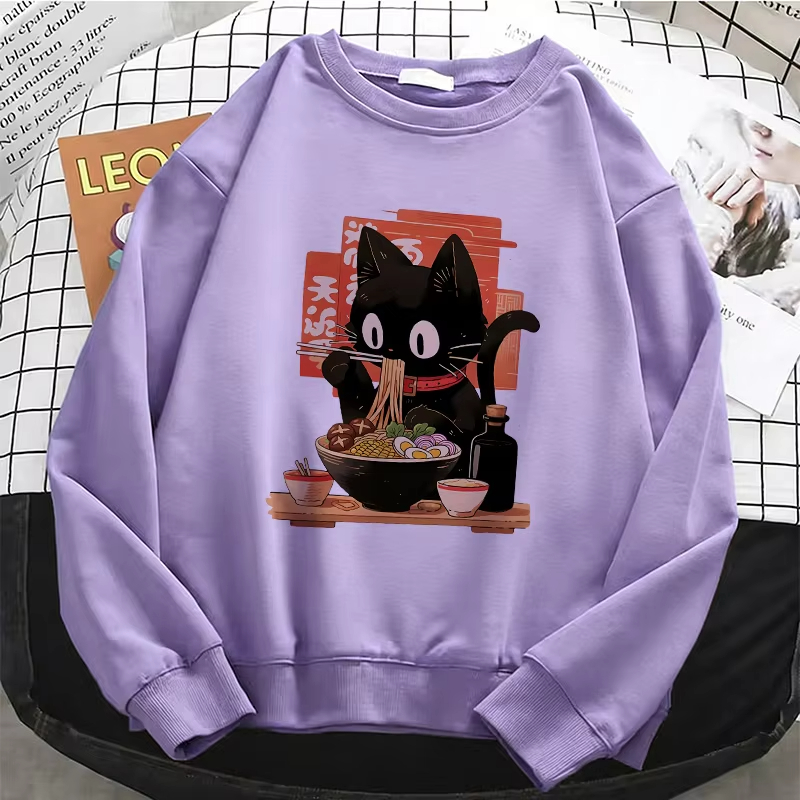Funny Black Lamian Noodles Cat - Dresses review and price