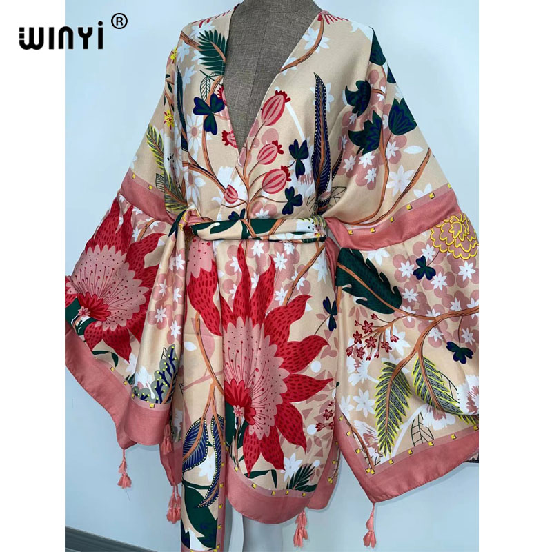WINYI Autumn Dresses for Women - Boho Summer Beach Maxi Dress review and price