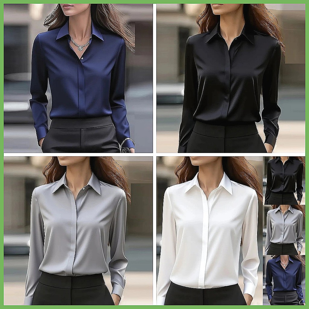 New Women's Office Blouse Long - Blouses review and price