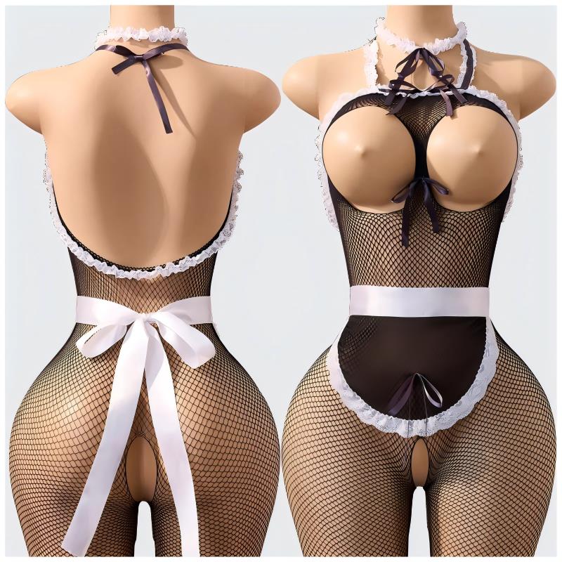 Porn Sexy Lingerie Set Fishnet - Lingerie review and price