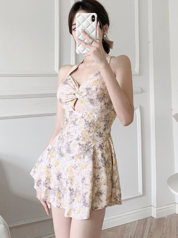 New Summer Floral Print Monoki - Dresses review and price