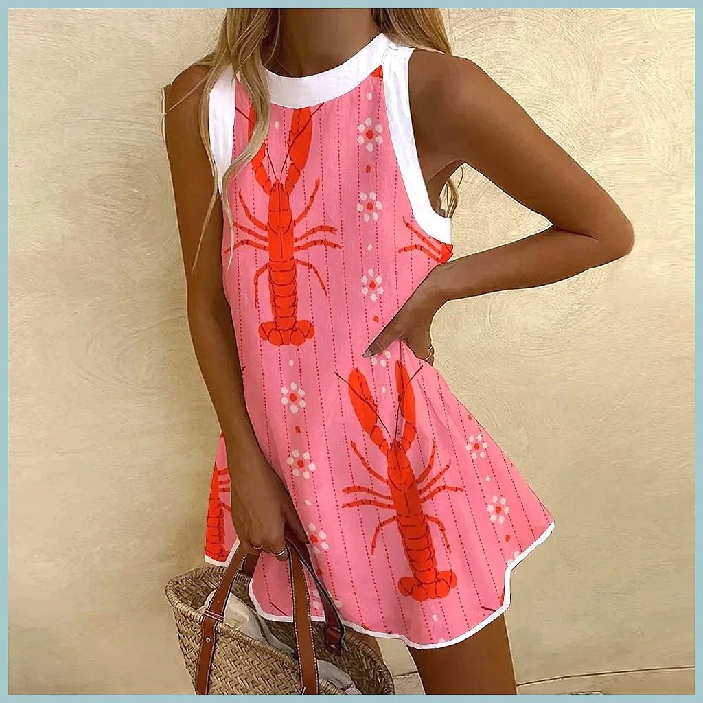 Women's Pineapple Print Sleeve - Dresses review and price
