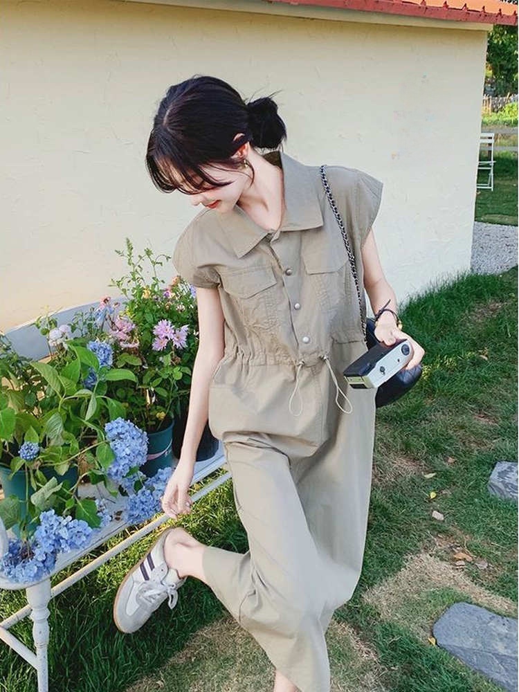 Slimming plus Size Korean Styl - Korean Style A Line Shirt Dress review and price