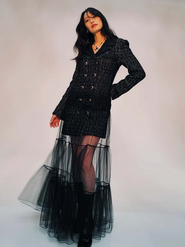 VC Women’s Tweed Blazer Dress  - Tweed Two Piece Blazer Dress review and price