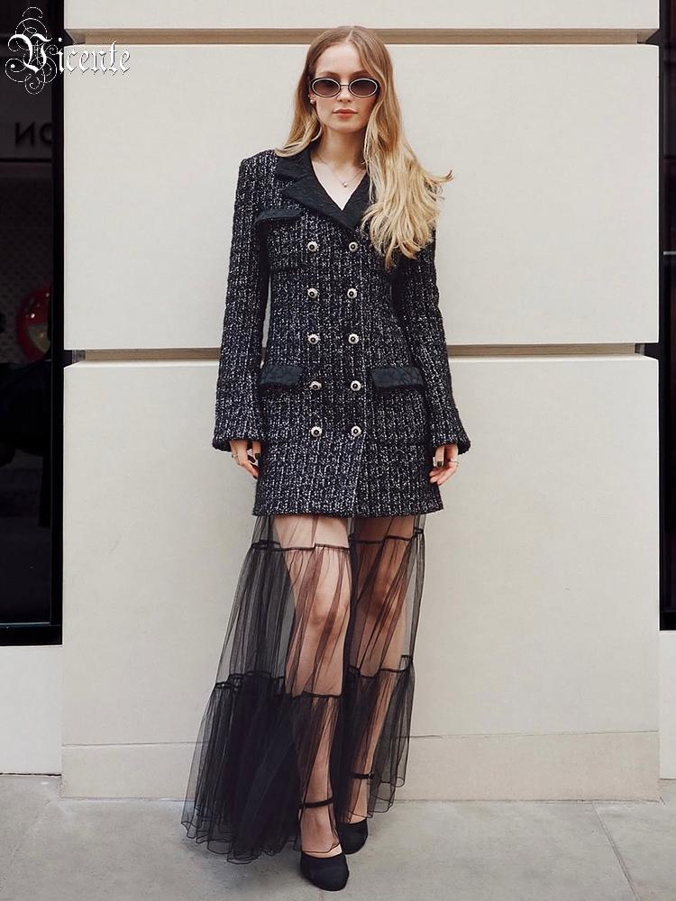 VC Women’s Tweed Blazer Dress  - Tweed Two Piece Blazer Dress review and price