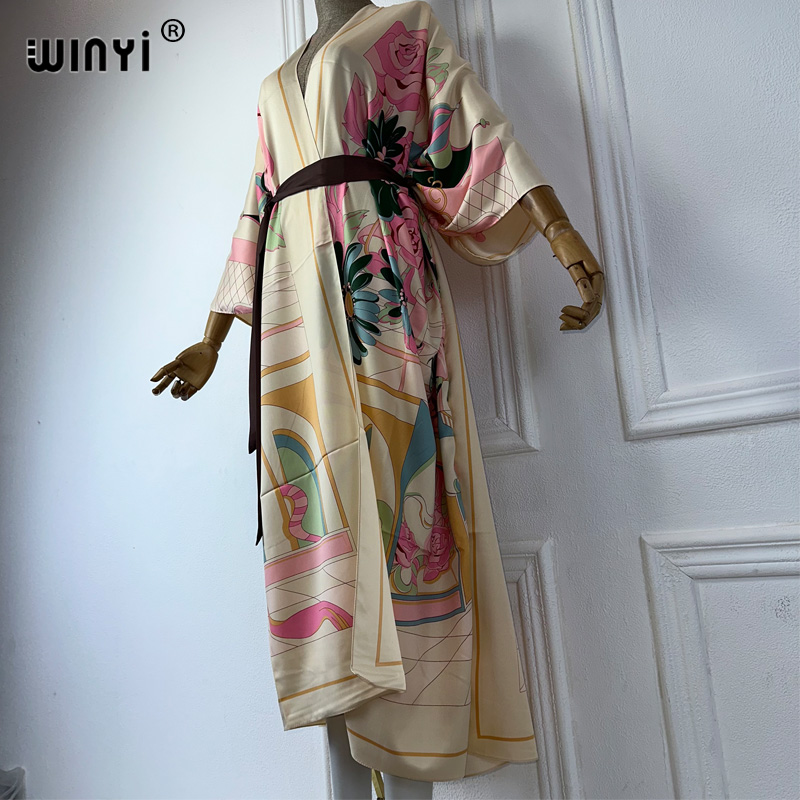 WINYI Summer Print Middle East - Boho Summer Beach Maxi Dress review and price