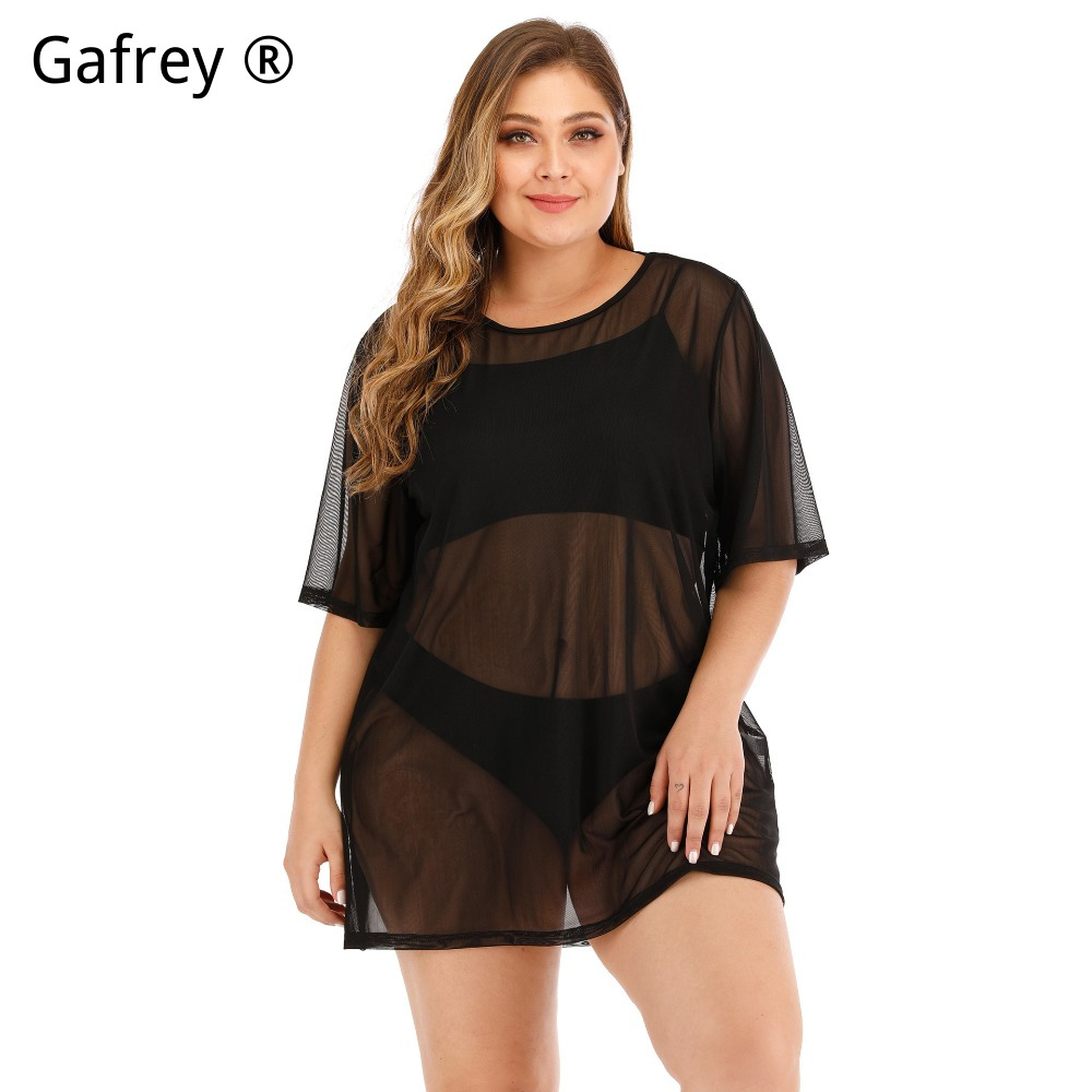 Plus Size Sexy Mesh Beach Dres - Sexy Mesh Sheer Bodycon Dress review and price