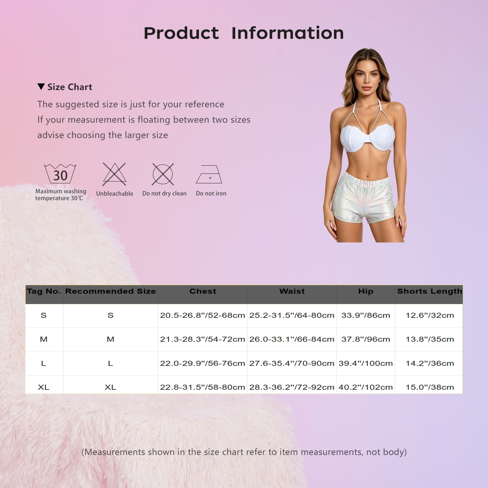 Women Metallic Shiny Swimwear  - Tops review and price