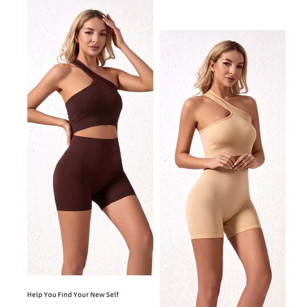 2Pcs Casual Seamless Women Wor - Seamless Ribbed Workout Tank Top review and price