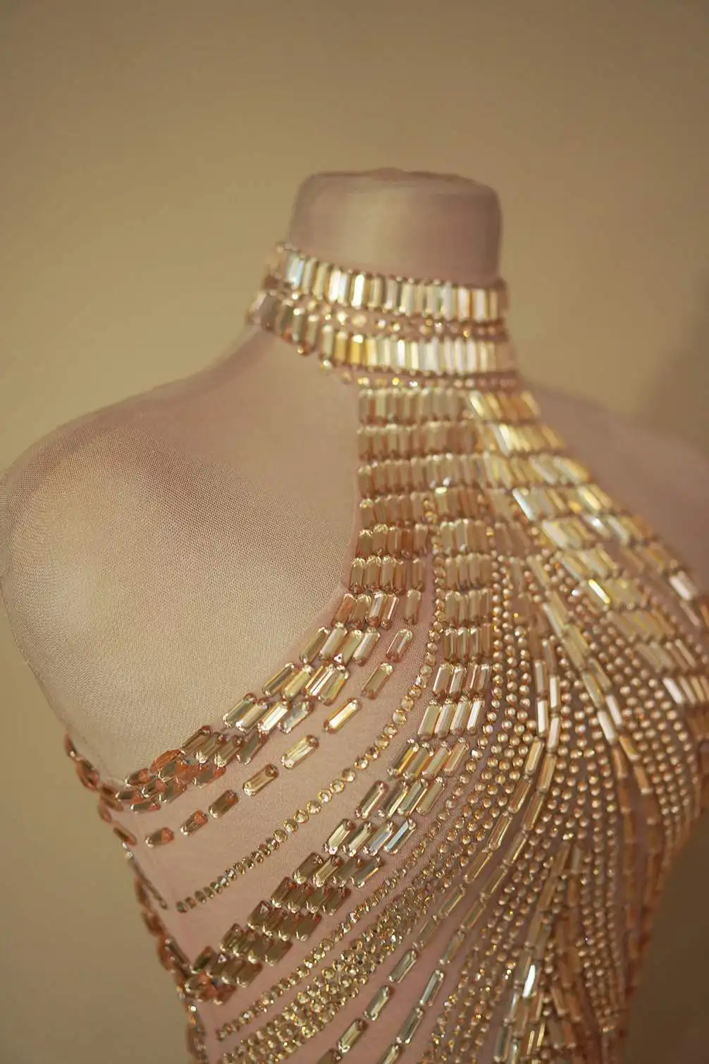 Sparkly Dress Women Stretch Rh - Sparkly Rhinestone Club Party Dress review and price