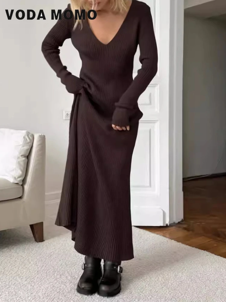 Long Sleeves Versatile Bodycon - Bodycon Long Sleeve Ribbed Dress review and price