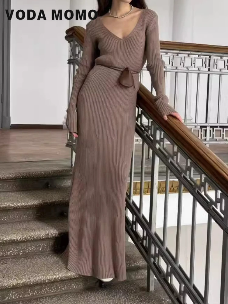 Long Sleeves Versatile Bodycon - Bodycon Long Sleeve Ribbed Dress review and price