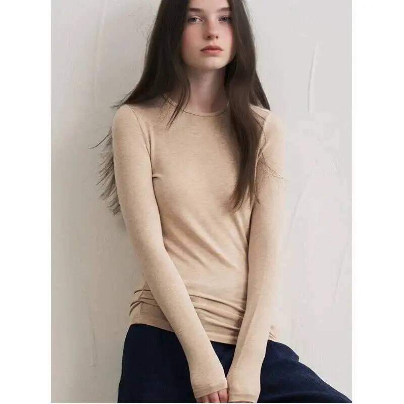 Women Cashmere Blend Long Slee - Blouses review and price