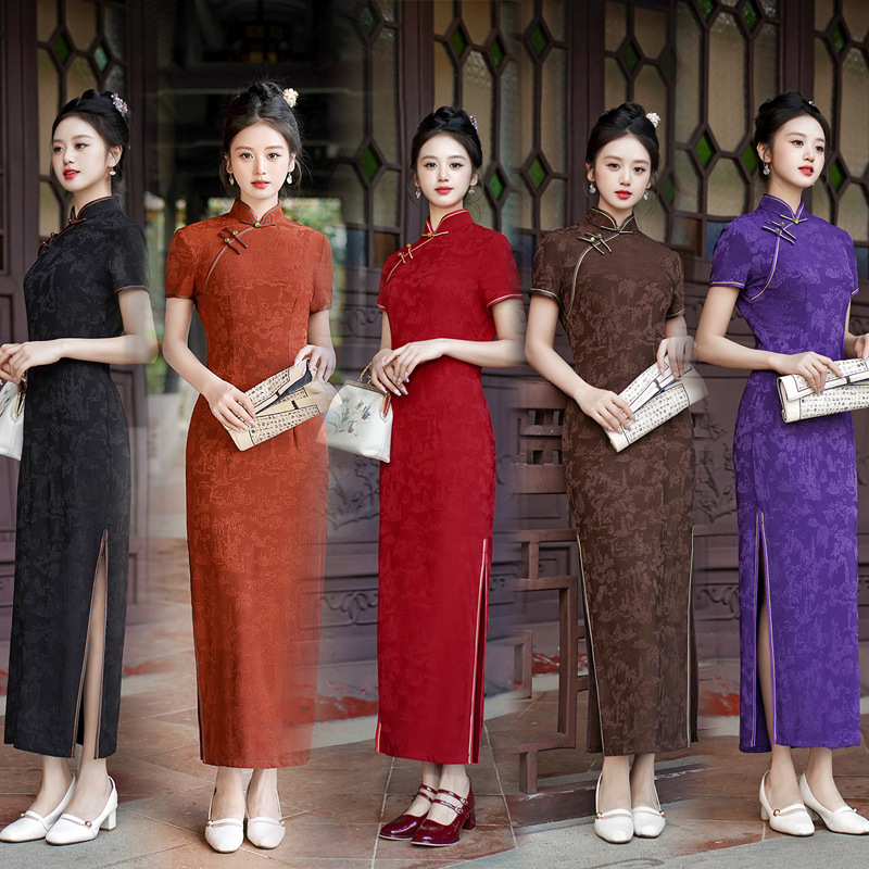 New Cheongsam Long Dress Tempe - Dresses review and price