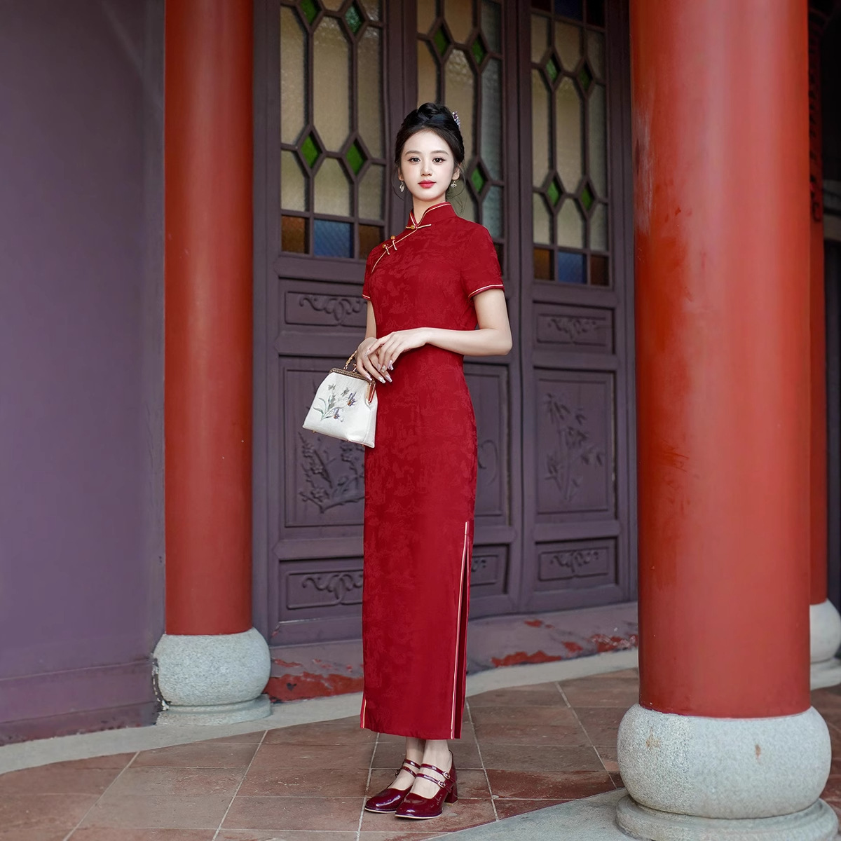 New Cheongsam Long Dress Tempe - Dresses review and price