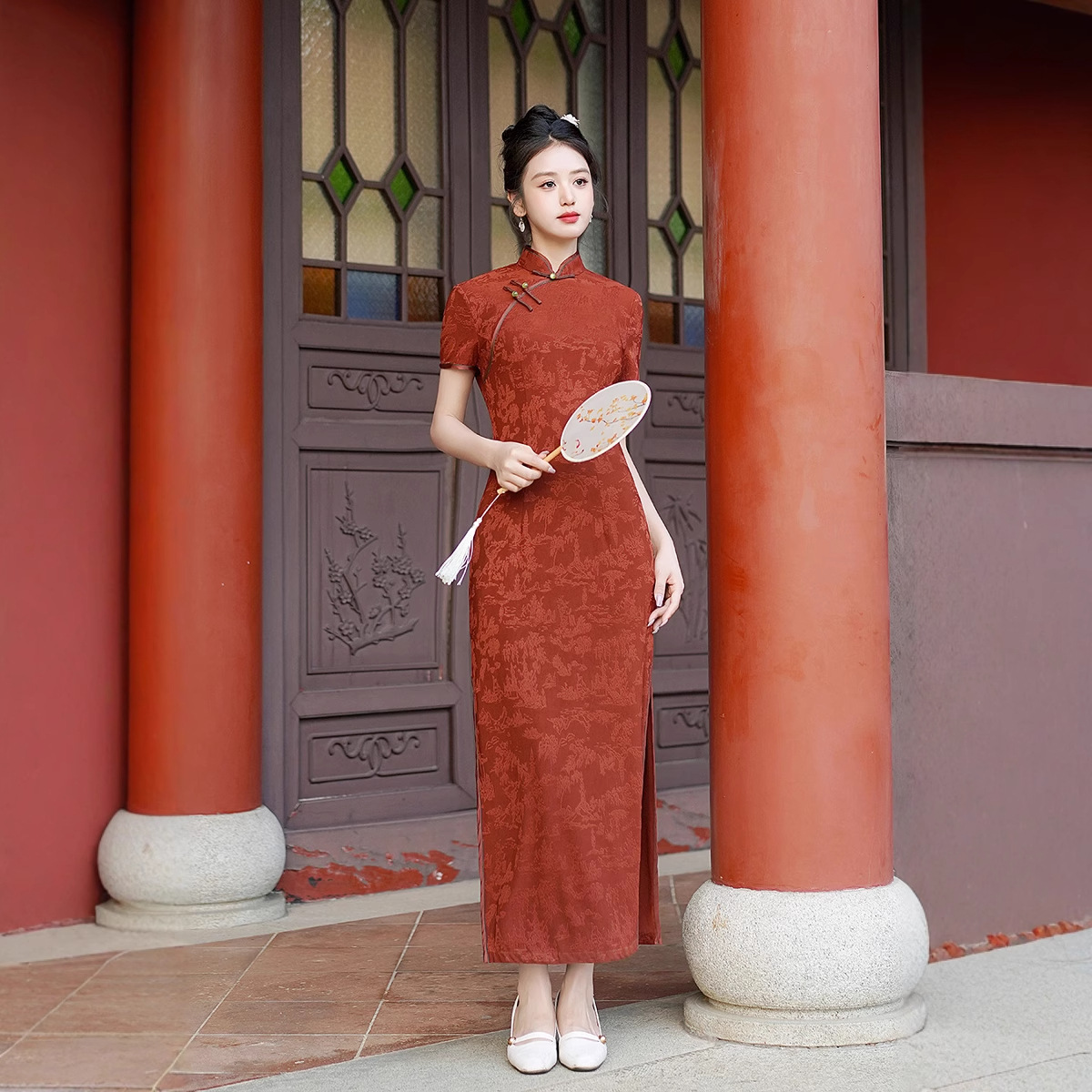 New Cheongsam Long Dress Tempe - Dresses review and price